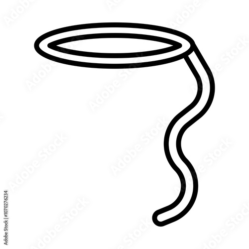 Lasso Rope line icon