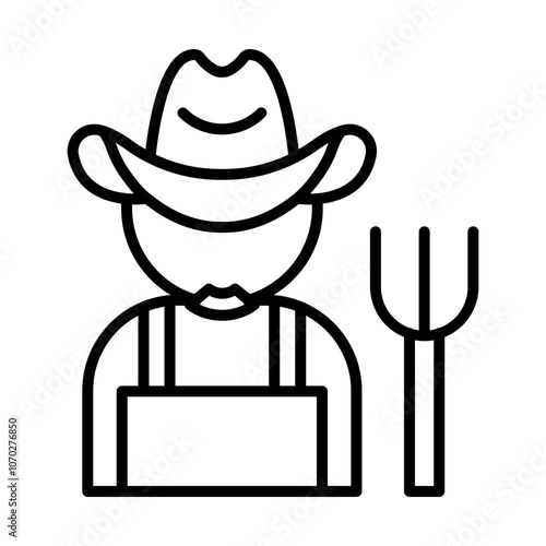 Rancher Icon line icon