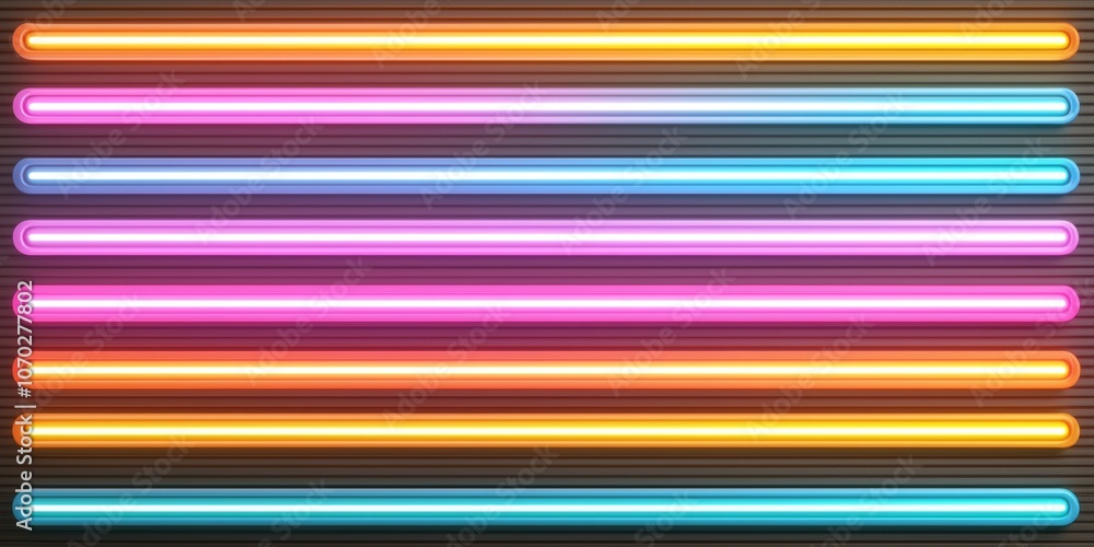 Modern dark striped metallic design with neon pink luminous lines Modern dark striped metallic design with neon pink luminous lines
