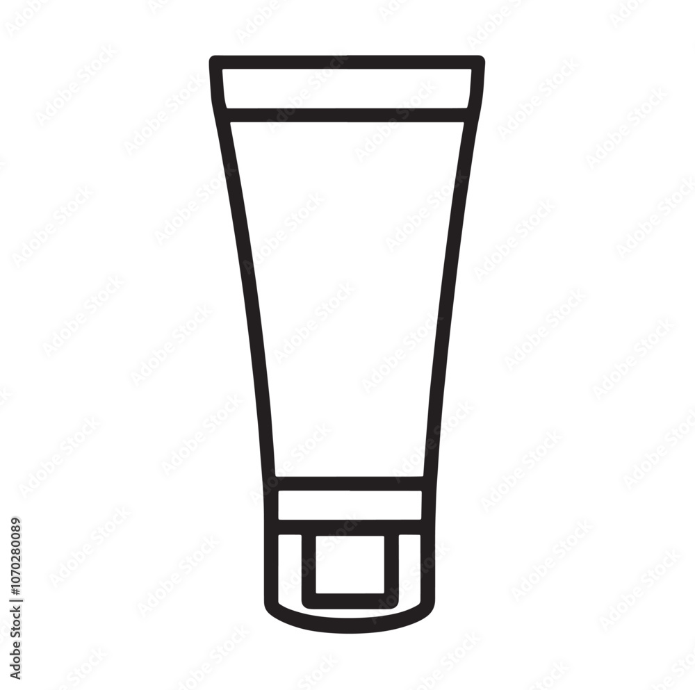 Cream tube icon Outline cream tube vector icon Cream tube icon Outline cream tube vector icon
