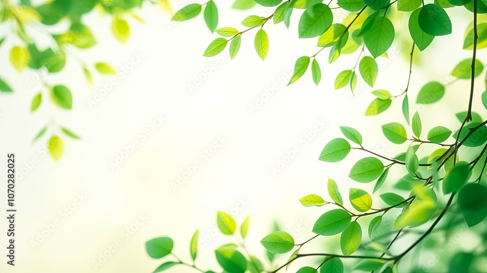 A soft, gentle, and delicate framework of leaves with light illuminating through the branches creating a sense of tranquility and peace. A soft, gentle, and delicate framework of leaves with light illuminating through the branches creating a sense of tranquility and peace.