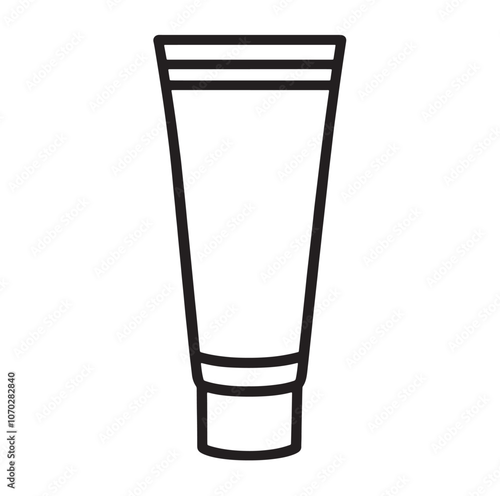 Cream tube icon Outline cream tube vector icon Cream tube icon Outline cream tube vector icon