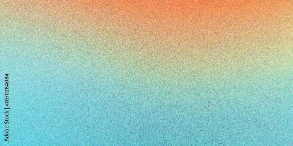 Abstract blue and orange gradient background, grainy noise texture gradient Abstract blue and orange gradient background, grainy noise texture gradient