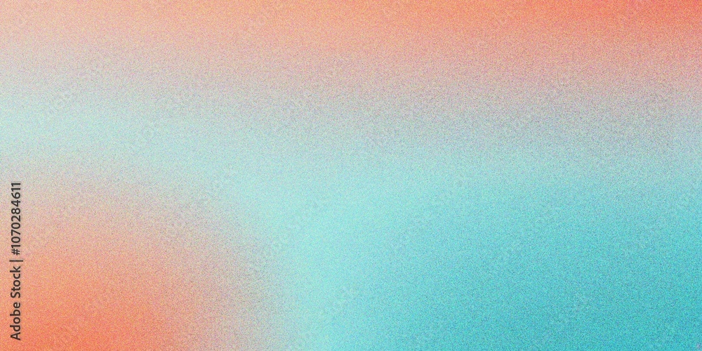 Abstract blue and orange gradient background, grainy noise texture gradient Abstract blue and orange gradient background, grainy noise texture gradient