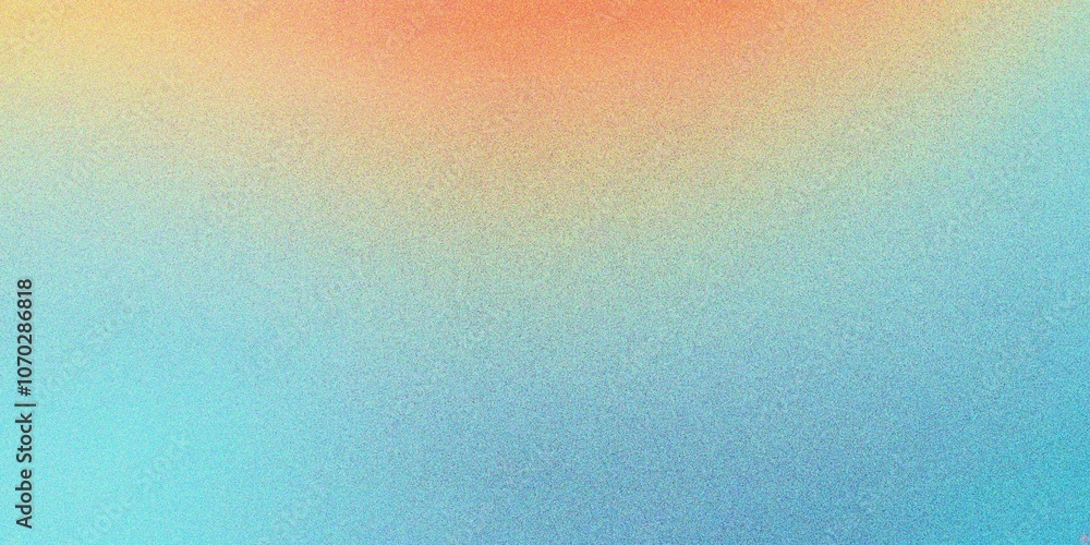 Abstract blue and orange gradient background, grainy noise texture gradient Abstract blue and orange gradient background, grainy noise texture gradient