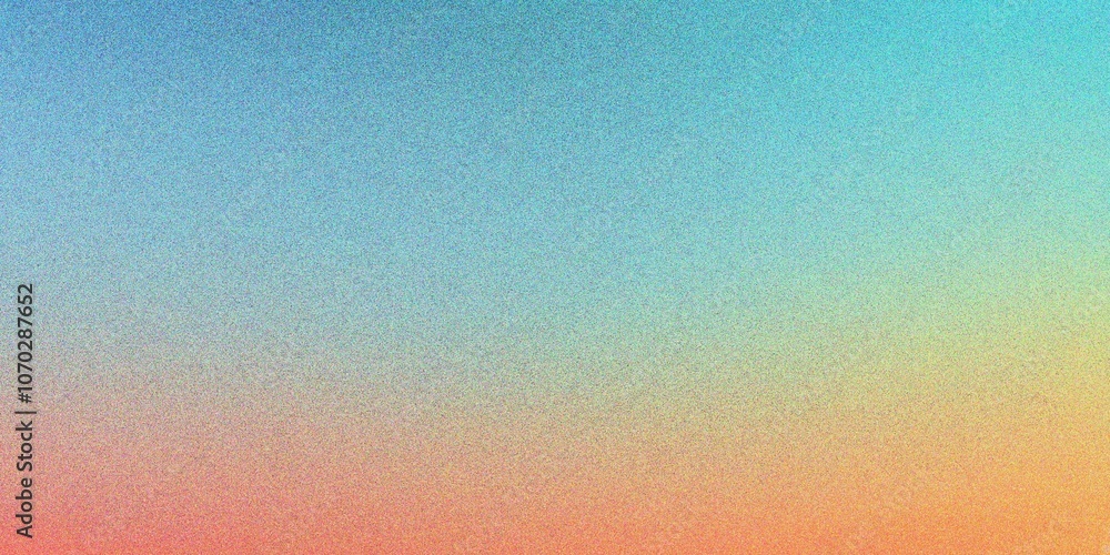 Abstract blue and orange gradient background, grainy noise texture gradient Abstract blue and orange gradient background, grainy noise texture gradient
