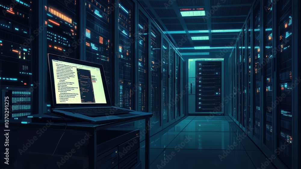 Server Room Tech. Server Room Tech.