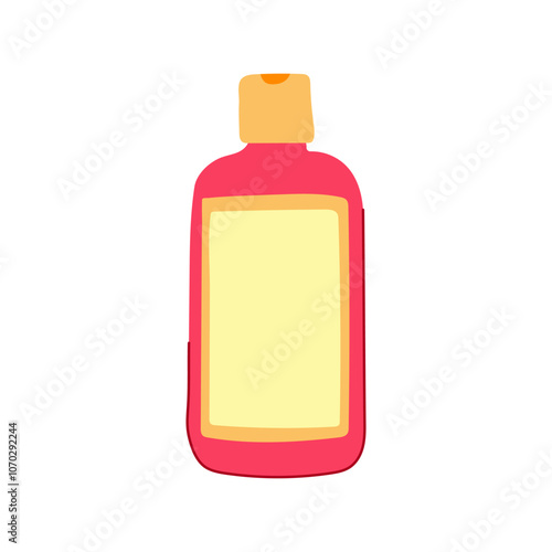 detangling hair conditioner cartoon. frizz shine, silky softening, revitalizing color sign. isolated symbol vector illustration