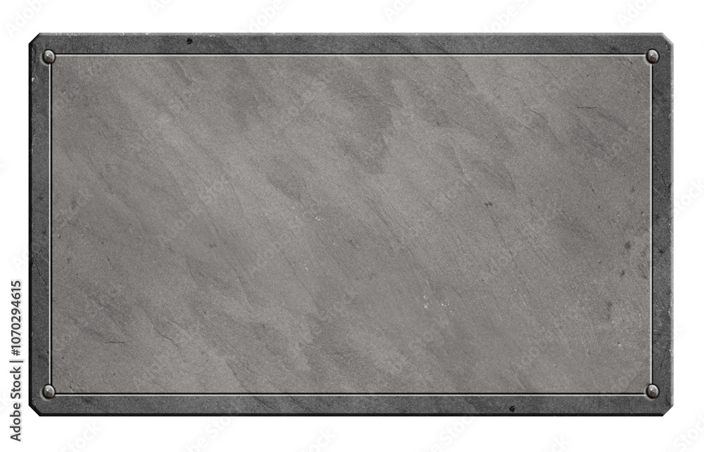 Obraz premium Plaque de rue en ardoise 