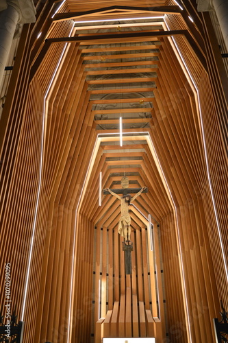 Cristo em igreja de Madrid