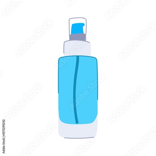 growth hair serum cartoon. moisture volume, silk gloss, revive protect growth hair serum sign. isolated symbol vector illustration