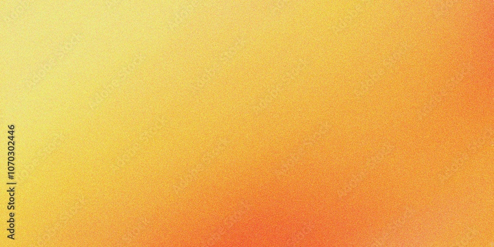 Fototapeta premium Abstract orange gradient background, grainy noise texture gradient
