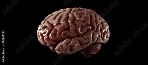 Human Brain: A 3D Representation photo