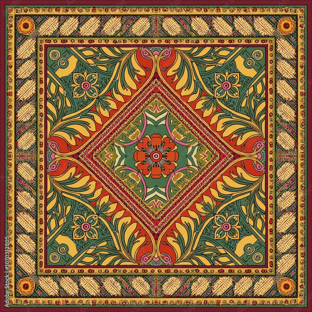 Ornate Foliage Pattern Ornate Foliage Pattern