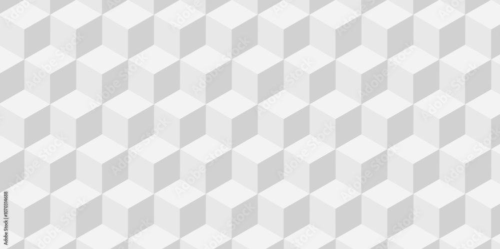 Abstract white and gray geometric style minimal blank cubic. Geometric pattern illustration mosaic, square and triangle wallpaper. seamless triangles shape mosaic backdrop art texture vector grid. Abstract white and gray geometric style minimal blank cubic. Geometric pattern illustration mosaic, square and triangle wallpaper. seamless triangles shape mosaic backdrop art texture vector grid.