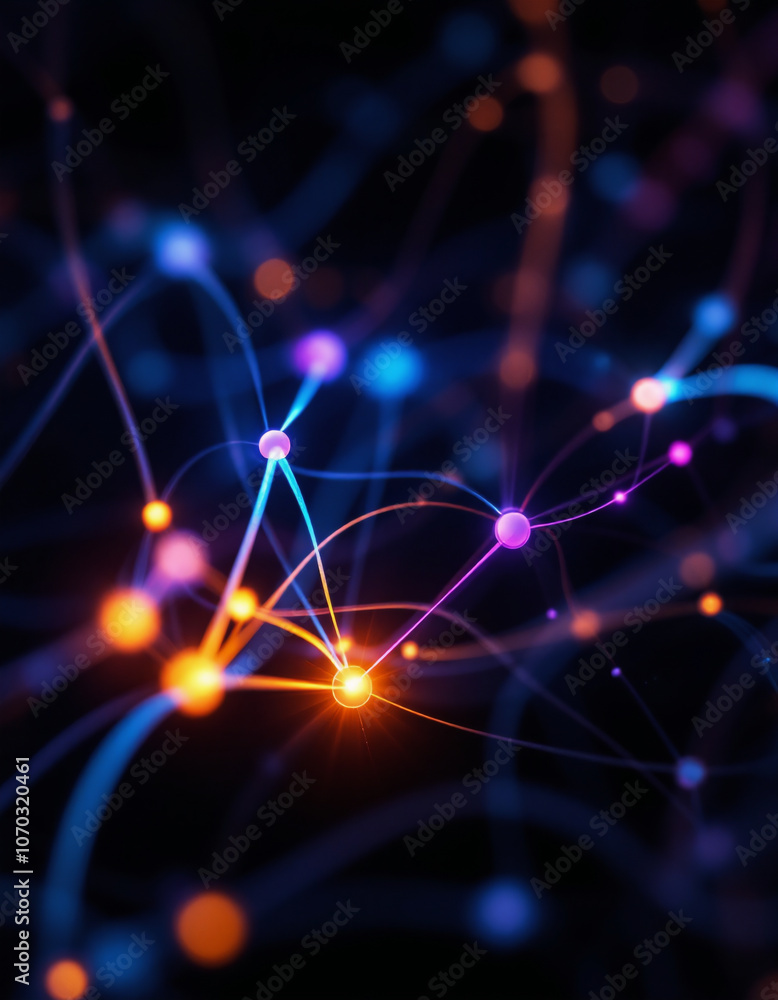 Neon Dance of Digital Rhythm: Colorful Sound Waves Neon Dance of Digital Rhythm: Colorful Sound Waves