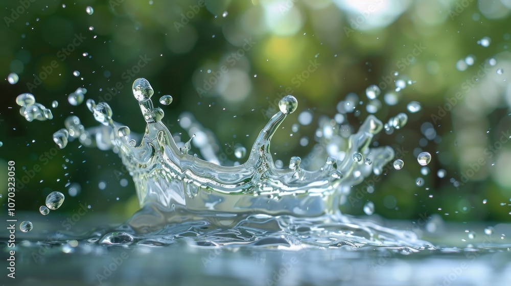 close up water splash with High speed shooting close up water splash with High speed shooting