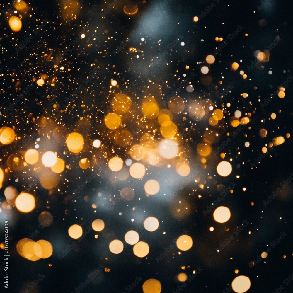 Dark background with glitter Dark background with glitter