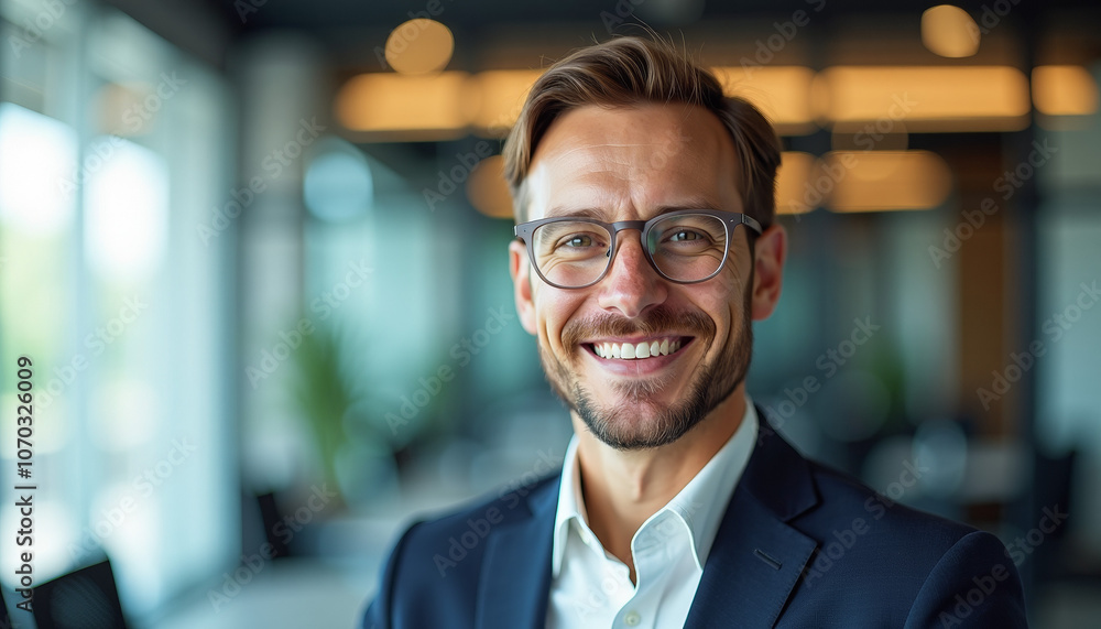 Fototapeta premium Smiling Business Professional