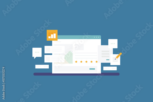 Content management system, CMS software, Website with CMS software, CMS installed in server. Animation video clip.