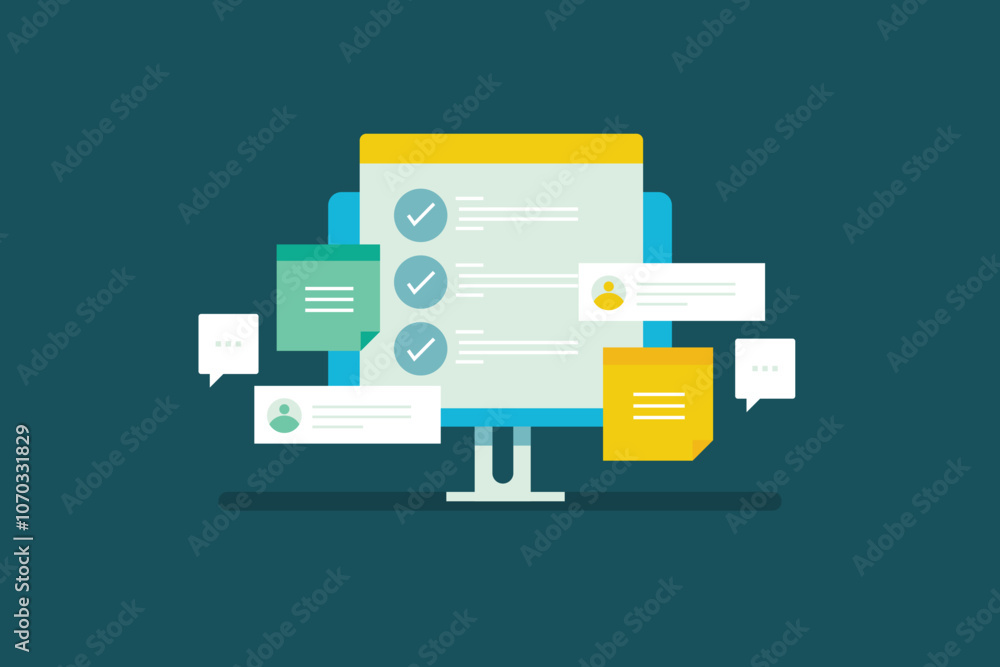Worklist management software, Office CRM, Workflow management tool, Business CRM. Animation video clip. Worklist management software, Office CRM, Workflow management tool, Business CRM. Animation video clip.