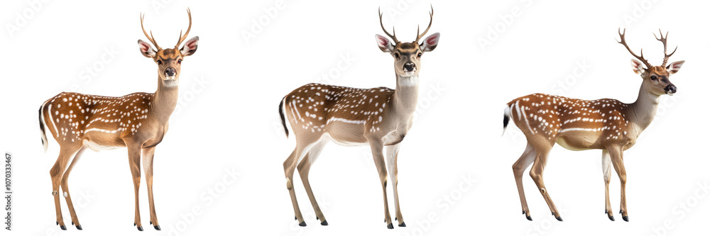 Graceful and elegant deer standing in a tranquil forest landscape This image showcases the natural beauty and serenity of wildlife in its natural habitat Graceful and elegant deer standing in a tranquil forest landscape This image showcases the natural beauty and serenity of wildlife in its natural habitat