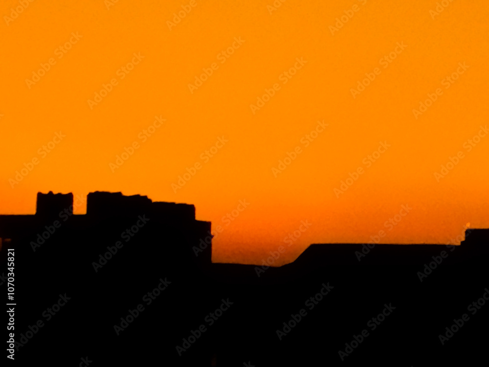 sunset in the city sunset in the city