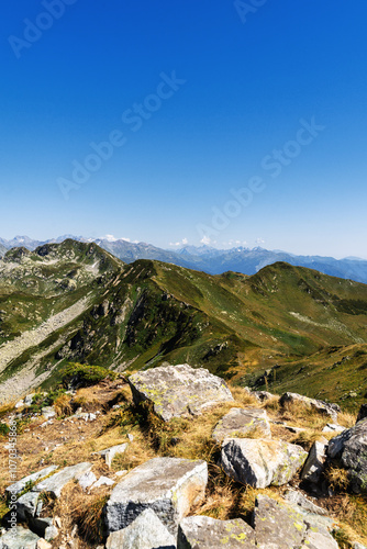 mountain landscape in the mountains