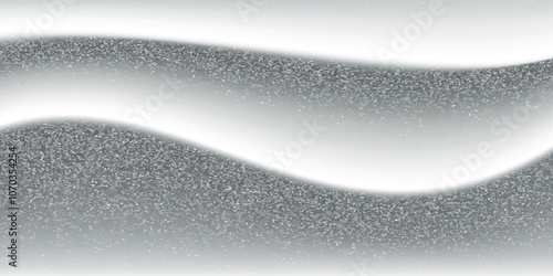 Grey white classic metel paper , Noise intensive Holographic blend blurred smooth transitions tone empty presentation design , futuristic minimal modern