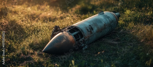 A Depleted Missile in the Field photo