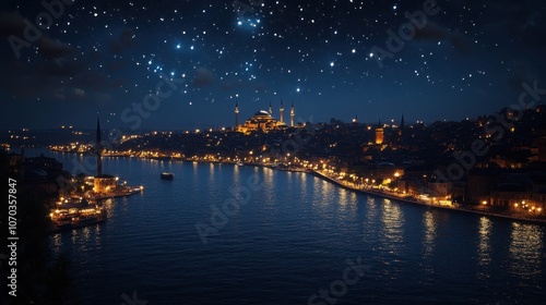 Night View of Istanbul