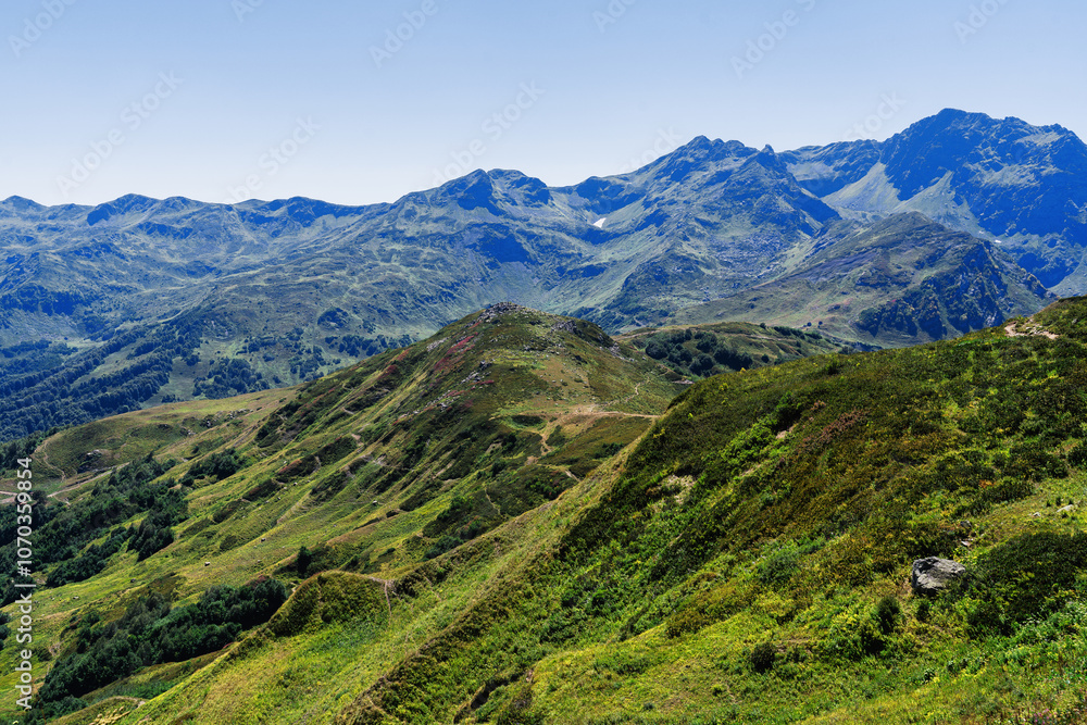 landscape in the mountains landscape in the mountains