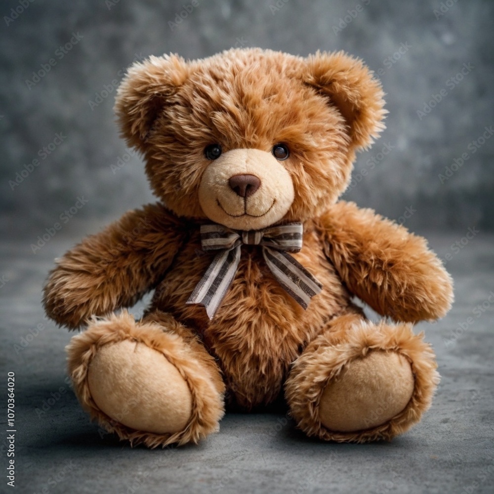 Fototapeta premium isolated teddy bear brown color