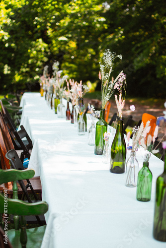 wedding table setting