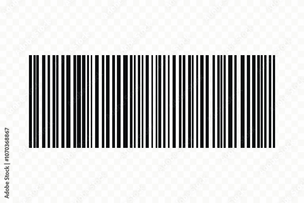 Barcode isolated on white background. Code stripes sticker. Barcode labels, customers qr code Barcode isolated on white background. Code stripes sticker. Barcode labels, customers qr code