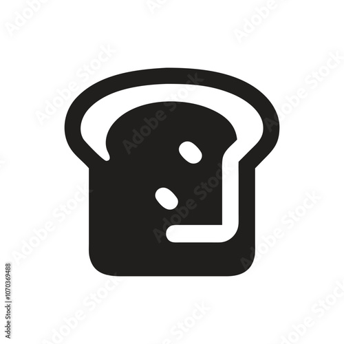 Bread with butter icon