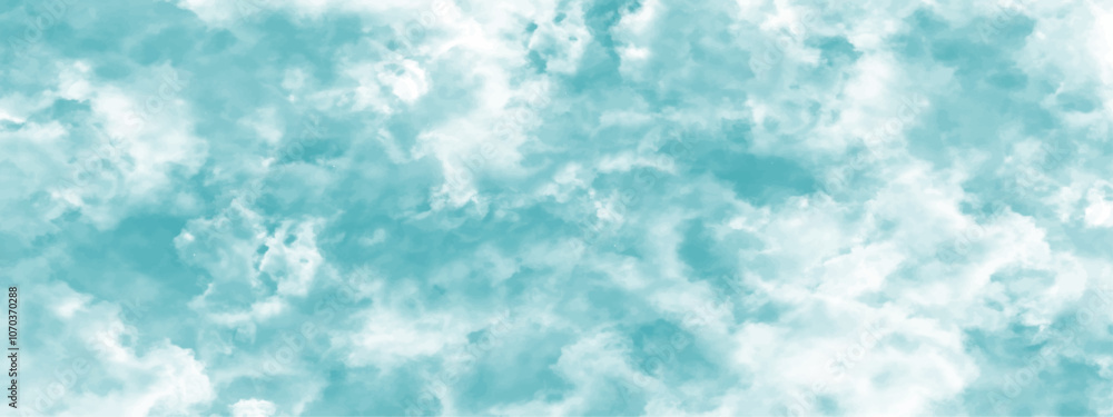 Abstract background with Clouds and blue sky. Bright sky with white clouds. Texture design Panoramic grunge texture pattern. Seamless Aqua Organic Abstract Tie Dye Textile. Abstract background with Clouds and blue sky. Bright sky with white clouds. Texture design Panoramic grunge texture pattern. Seamless Aqua Organic Abstract Tie Dye Textile.