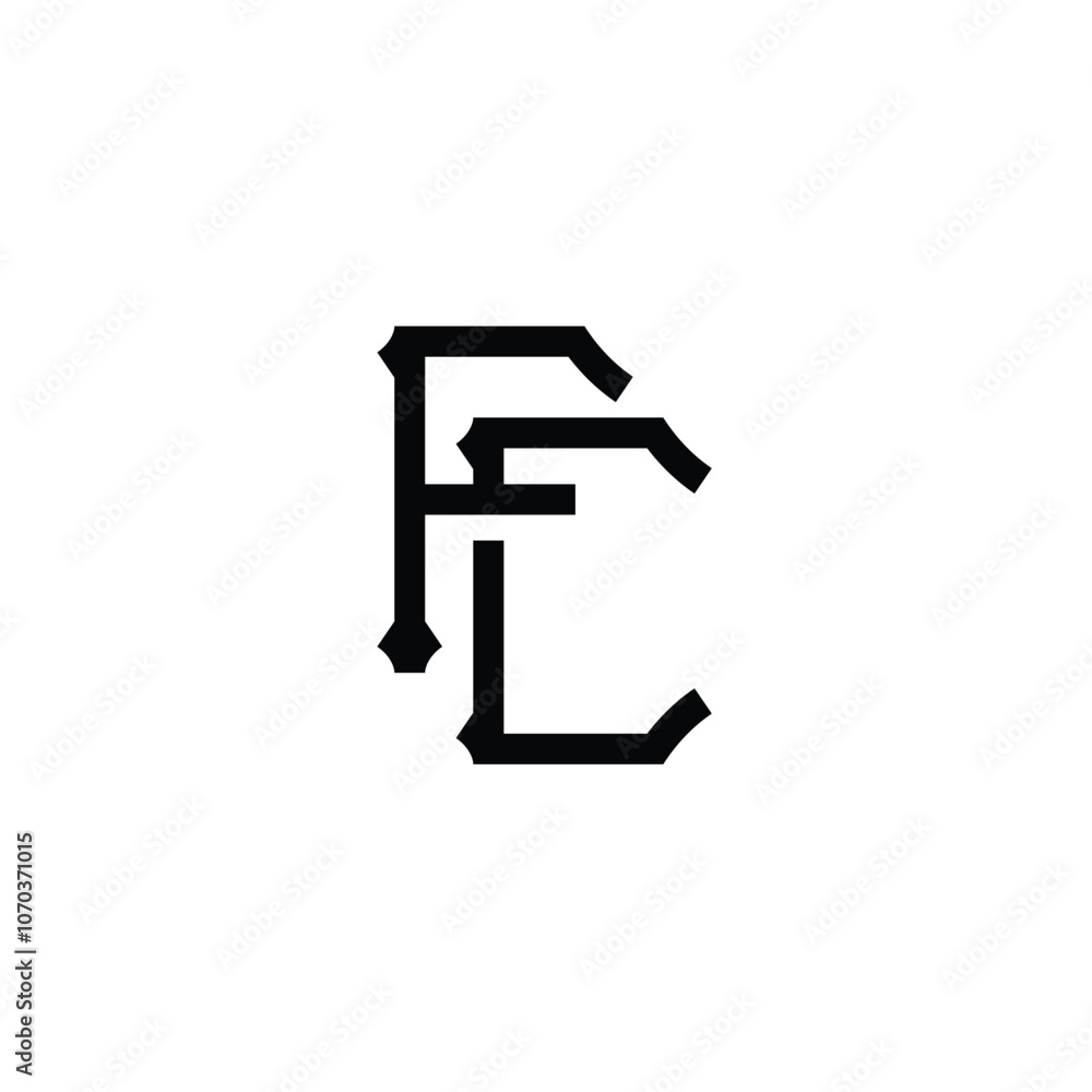 FC monogram logo design letter text name symbol monochrome logotype alphabet character simple logo FC monogram logo design letter text name symbol monochrome logotype alphabet character simple logo