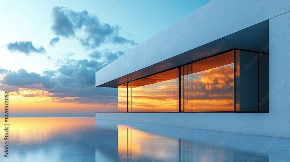 A minimalist frameless window with smooth glass panels, shown on a white background. A minimalist frameless window with smooth glass panels, shown on a white background.