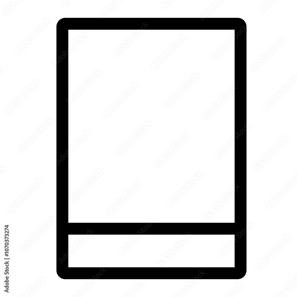 Outline icon for web. Layout grid icon Outline icon for web. Layout grid icon