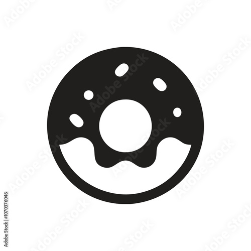 Donut with sprinkles icon