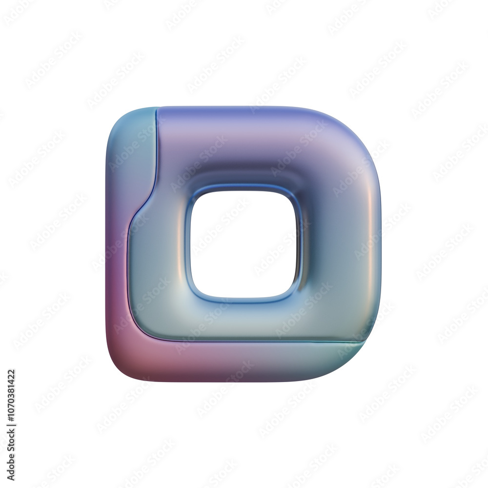 3D Soft Gradient & Futuristic Alphabet 3D Soft Gradient & Futuristic Alphabet