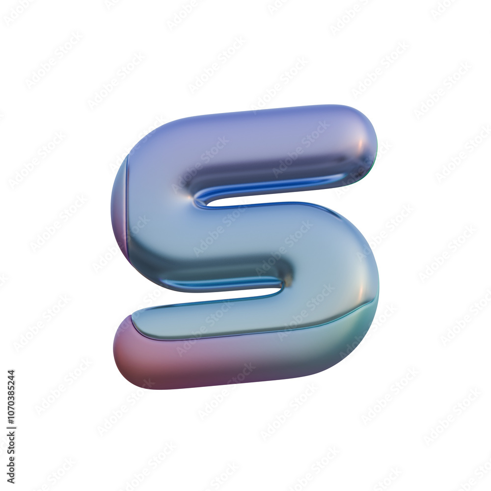 3D Soft Gradient & Futuristic Alphabet 3D Soft Gradient & Futuristic Alphabet