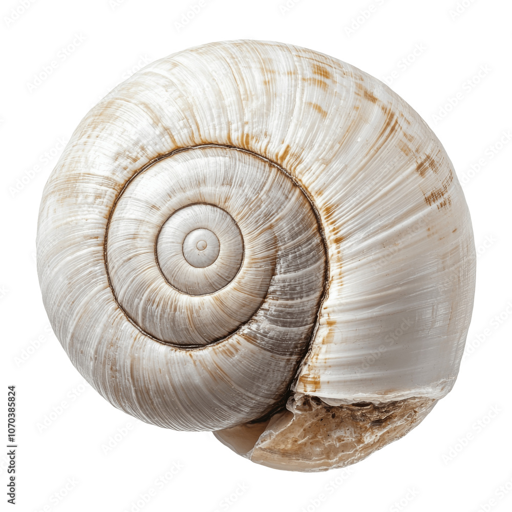 snail shell isolated on white snail shell isolated on white