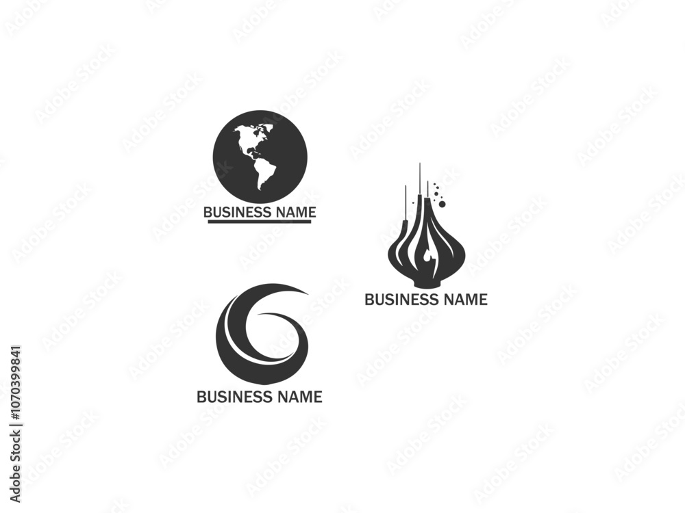 a logo for a business name called business name vector, vector and illustration, a logo for a business name called business name vector, vector and illustration,