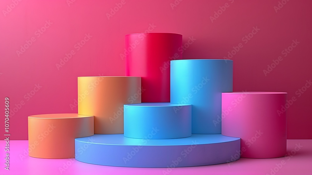 Create stunning visuals with vibrant geometric shapes for modern design projects Create stunning visuals with vibrant geometric shapes for modern design projects