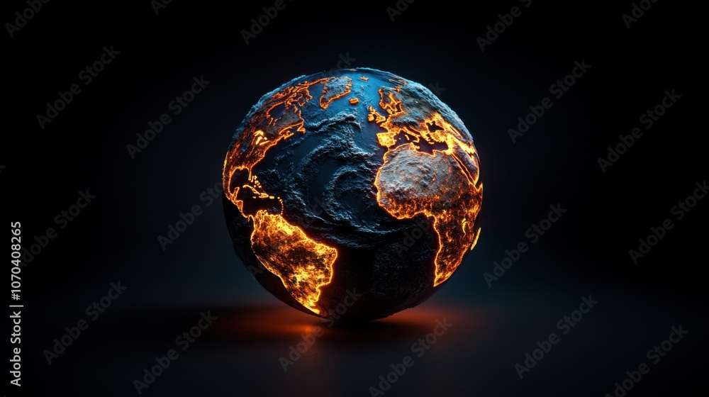 Naklejka premium Digital Governance in a Global Context