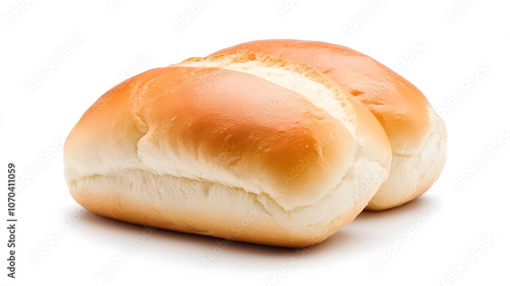 Close-Up Shot of a Plain Hot Dog Bun with Two Pieces | Soft Baked Buns, Classic Snack, Fast Food Essential, Grilled Sausage Bun, Ready for Toppings Close-Up Shot of a Plain Hot Dog Bun with Two Pieces | Soft Baked Buns, Classic Snack, Fast Food Essential, Grilled Sausage Bun, Ready for Toppings