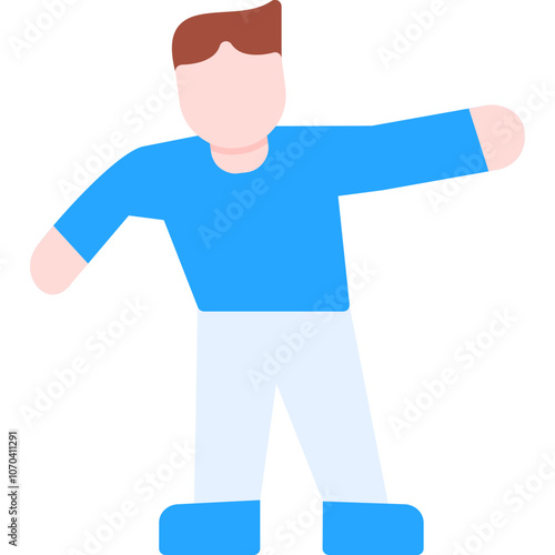 Stretching Icon
