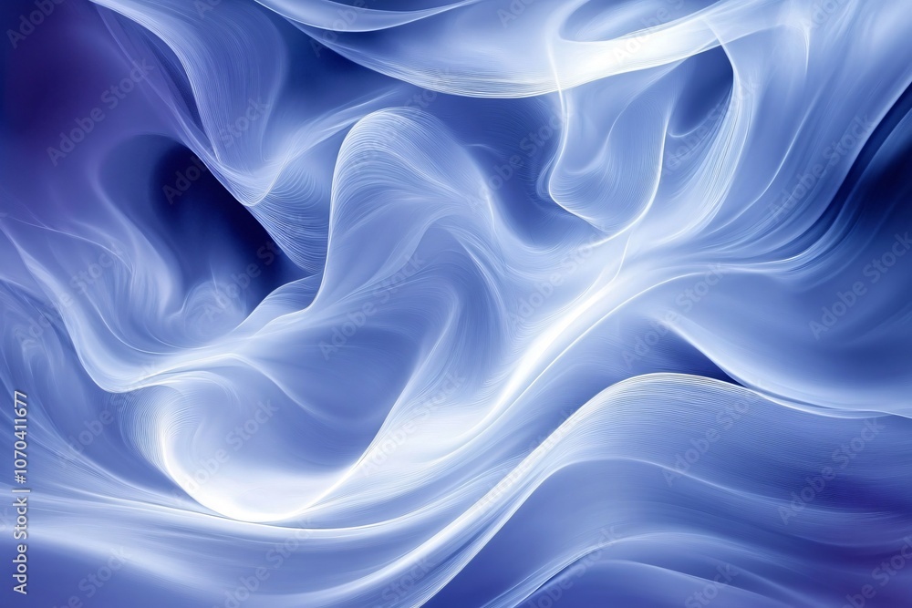 Obraz premium Dynamic Abstract Design with Soft Gradients and Curves